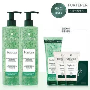 [르네휘테르](강남점)[설기프트]포티샤 슈퍼볼륨 샴푸 600ml 듀오(+포티샤샴푸250ml&트리파직샴푸50mlX2...