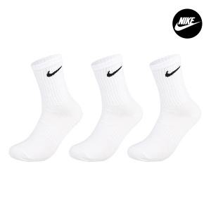 나이키 에브리데이 라이트웨이트 크루 삭스 장목 양말 3팩 세트 SX7676-100