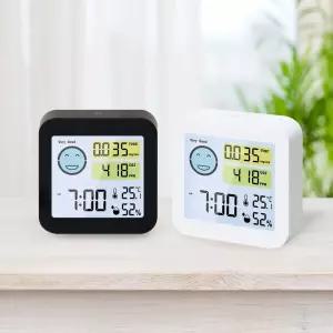 노바리빙 ML745 프리미엄 공기질 측정  온습도계+시계모드