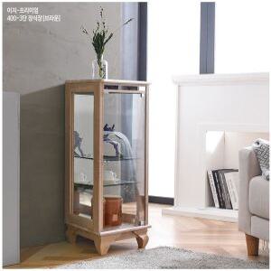 이지-프리미엄 400-3단 유리 장식장 진열 거실 수납 미니 피규어 양주