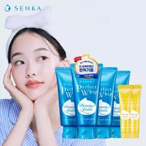 센카 퍼펙트 휩 120g 4개 + 미니 휩 15g 2개 