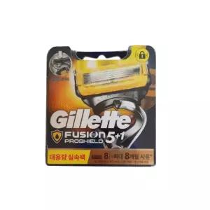 질레트 프로쉴드 옐로우 면도날 8입(벌트형)