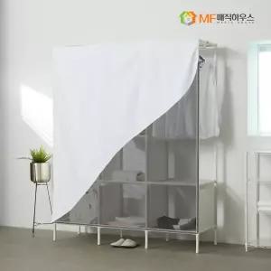 MF무볼트 드레스룸 트리플행거 가림막