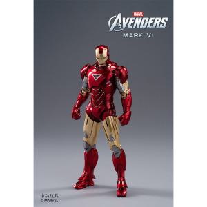 ZD TOYS 마블 아이언맨 MK6 대원미디어 정품 피규어 18cm