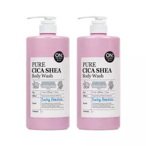 온더바디 퓨어시카 바디워시 베이비파우더 1000ml, 2개