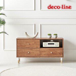 [데코라인]코넬 벤 1000A 2단 거실장 DNE001C