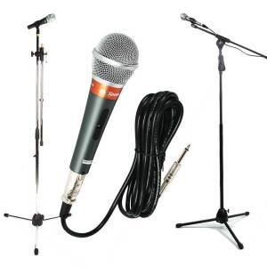 [미친가격] 유선 마이크 스탠드마이크 노래방 교회 무대 강연실 스탠드
