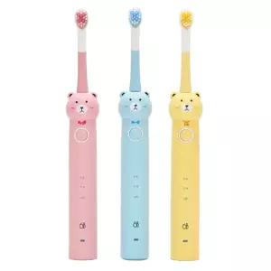 식스비 3단 유아 어린이 음파 전동칫솔 아동 아기