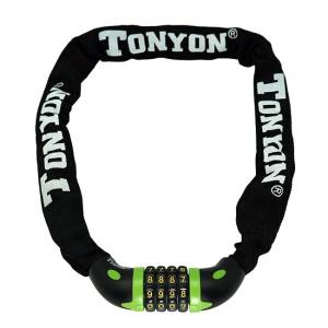 TONYON 토니온 TY769 번호 사슬 키 자전거 자물쇠 잠금장치 오토바이