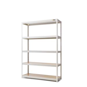 몬스터랙플러스 1200x400x1800 5단 조립식앵글 무볼트 철제선반 다용도 수납