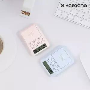 공부 타이머 스톱 워치 초시계 스터디 수험생 무소음 무음 주방 요리 디지털 알람 시계 전자 수능 공시생