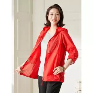 [하프클럽/마담엘레강스]스텔라 후드집업 매쉬배색 점퍼 K221JP01