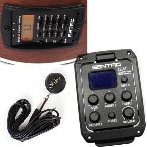 [미친가격] 외장 내장 EQ 어쿠스틱기타 픽업고성능장착 픽업 뮤레 통기타 장착 앰프 연결