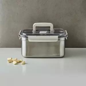 [본사직영] 락앤락 숨쉬는 스텐 김치통 직사각 6.3L (LST832B)