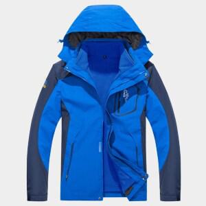 에버유어스 야상 남자 등산복 상의 투피스 울 안감 방풍 방수 등산복 점퍼