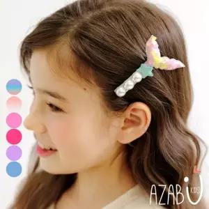 [아자브키즈] 인어공주 헤어 핀  여아 아동 헤어 악세사리
