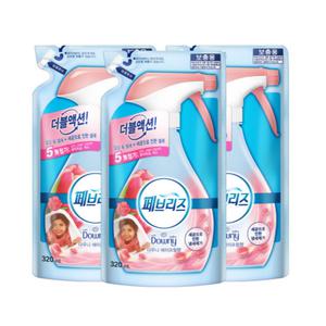 페브리즈 다우니향 섬유탈취제 리필 320ml x 3개