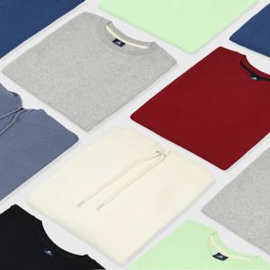 무지 맨투맨 기모 후드티 바지 조거팬츠 셋업 빅사이즈 커플 남녀공용 남자 여자 남성 여성 M~4XL