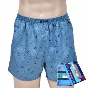 [하프클럽/소곳]로봇패턴 면소재 주니어 트렁크 3매입