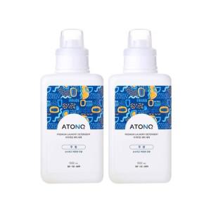 [아토앤오투] 프리미엄 세탁세제 무향 1L 2개