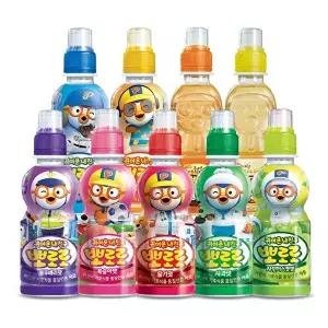 [팔도]팔도 뽀로로 음료수 24입 (9종 택1) / 밀크 딸기 사과 블루베리 바나나 샤인머스캣 복숭아 보리차