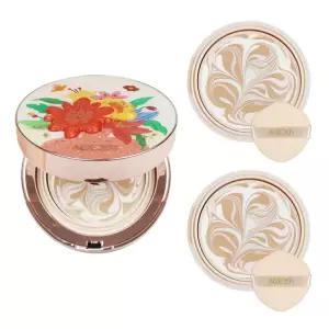 에이지20s 팩트 에센스 커버 플로라 에디션 본품 1개 리필 2개