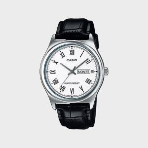 CASIO 카시오 MTP-V006L-7B 남성시계 심플 가죽 손목시계