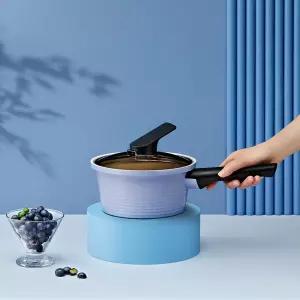 [본사직영]  아르보 블랑 18cm 한손냄비 멜로우블루