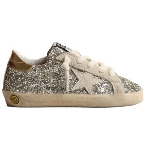 [국내발송] 골든구스 키즈 슈퍼스타 스니커즈 글리터 실버 GYF00101 F004345 82226
