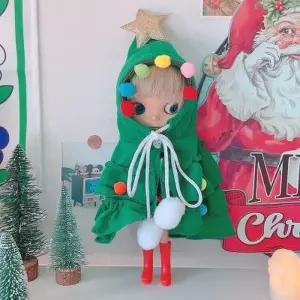 [텐바이텐]크리스마스 트리 망토 인형 옷