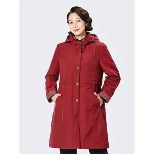 [하프클럽/마담엘레강스]소피아 퀼팅 트렌치 코트 K233CT01