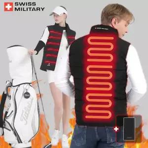스위스밀리터리 발열 조끼 신형 온열조끼 열선 HIVE-500