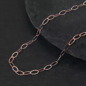 14K 18K 체인 목걸이 45cm 트위즐 여성 레이어드 금목걸이줄