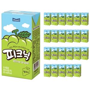 매일 피크닉 청포도 200ml x 24팩