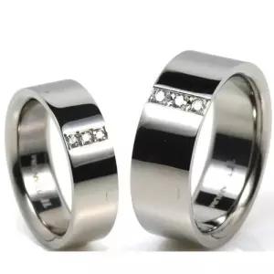 T-710 DIA CO 다이아몬드 티타늄 커플링 반지 이니셜무료 무료배송 맞춤제작 평생AS