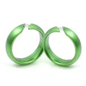 T-138 DIA CO 다이아몬드 티타늄 커플링 반지 이니셜무료 무료배송 맞춤제작 평생AS