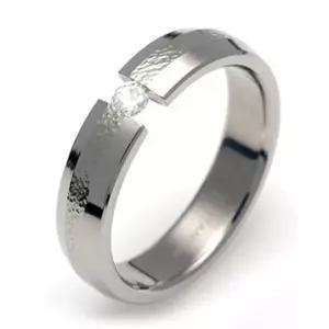 T-630-2 DIA 다이아몬드 티타늄 반지 이니셜무료 무료배송 맞춤제작 평생AS