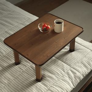 침대 1인 밥상 앉아서먹는 접이식 원룸식탁