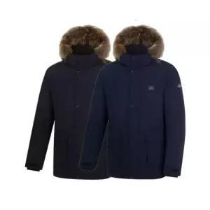 [롯데백화점]콜핑 LD08 남자 겨울 라쿤퍼 야상형 헤비구스다운자켓 KTO8562U