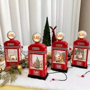 [텐바이텐]가스스테이션 주유소 스노우볼 크리스마스 워터볼 선물