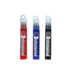 빠이롯트 지워지는 프릭션볼 노크 리필 0.7mm 3본/단색볼펜용