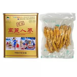 [대명이네 인삼농장]6년근 피부직삼 1등 25뿌리 300g/건삼 백삼 고려인삼