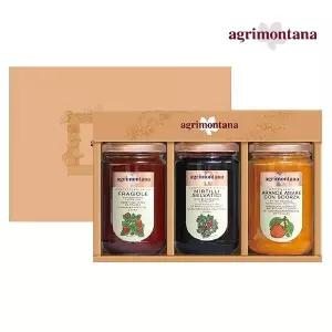 [보라티알] 아그리몬타나 잼세트 선물세트 /딸기/블루베리/오렌지