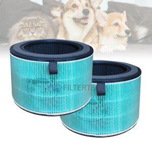 [필터테크]LG 퓨리케어360펫 2단형 AS281DAW 정품형 공기청정기필터 호환 1년세트