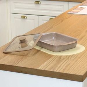 [QUEENSENSE] 퀸센스 더리치 세라믹 코팅 직사각 전골 냄비 26cm