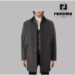 [롯데백화점]레노마 FW 레노마 카라 탈부탁  가볍게 입기좋은 다크그레이 트렌치코트 BH03ADG