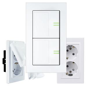 국산 매입 전기 콘센트 스위치 야광 버튼 방우 커버 1구 2구 3구 방적형 가로 세로 접지 220V 매립 콘선트 주택용 둥근형 전등 조명 배선 벽면 핀타입 플러스 와이드 일신전기