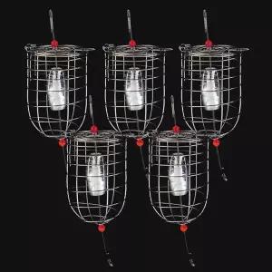 [머털낚시]고강도 스텐 봉돌 줄카고 카고망 5개세트 집어통 줄 카고 미끼통 밑밥망