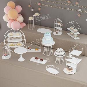 애프터눈티세트 디저트 장식 접시 트레이 그릇 집들이선물 간식 레스토랑