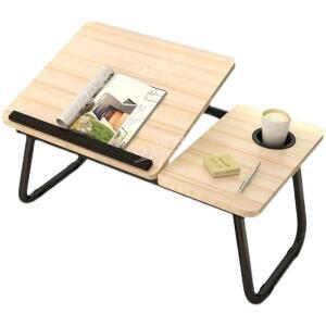 각도조절테이블 좌식 독서대 폭55cm 노트북 기숙사 침대 책상 원룸